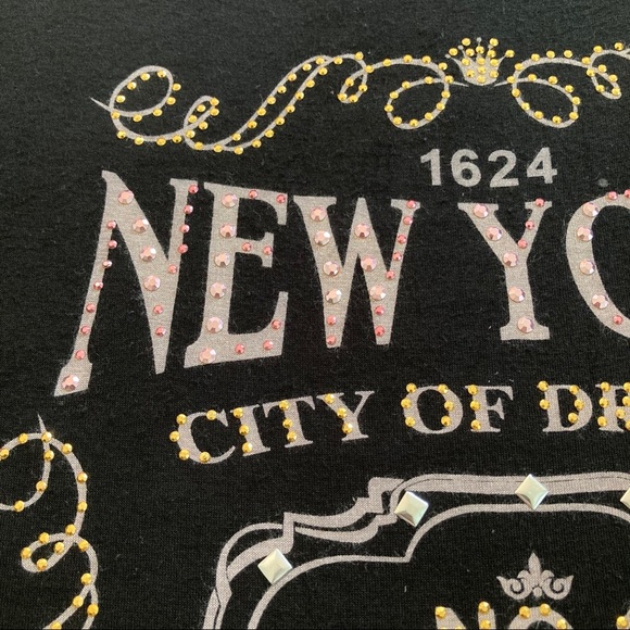 Black Ocasion “New York” distressed tee - Picture 2 of 6